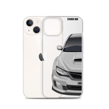 Load image into Gallery viewer, Silver 09-14 Subaru WRX STI - iPhone Case