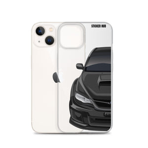 Black 09-14 Subaru WRX STI - iPhone Case