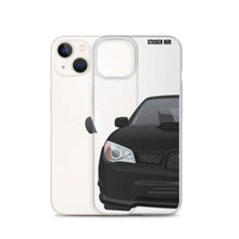 Load image into Gallery viewer, Black 06-07 Subaru WRX STI - iPhone Case