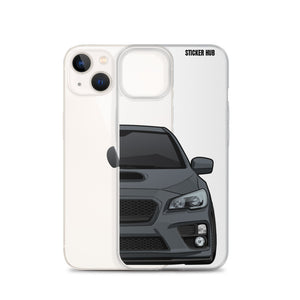 Gray 15-17 Subaru WRX STI - iPhone Case