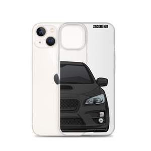 Black 15-17 Subaru WRX STI - iPhone Case