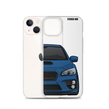 Load image into Gallery viewer, Galaxy Blue 15-17 Subaru WRX STI - iPhone Case