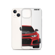 Load image into Gallery viewer, Red Hot 6th Gen Camaro ZL1 1LE - iPhone Case