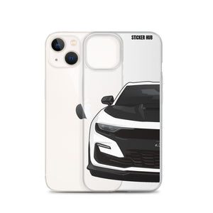 White 19-20 Camaro - 1LE iPhone Case