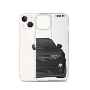 Black 5th Gen Camaro ZL1 - iPhone Case