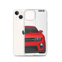 Load image into Gallery viewer, Victory Red 5th Gen Camaro ZL1 - iPhone Case