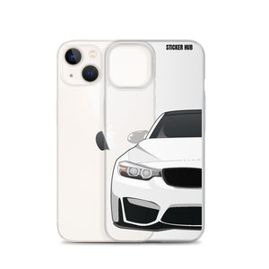 White BMW F80 - iPhone Case