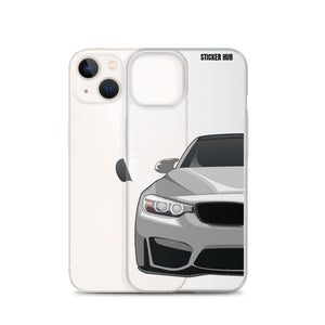 Silver BMW F80 - iPhone Case