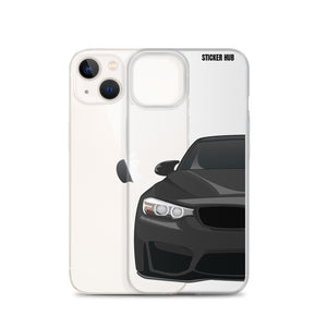 Black BMW F80 - iPhone Case