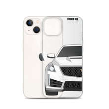 Load image into Gallery viewer, White Cadillac CTS-V - iPhone Case