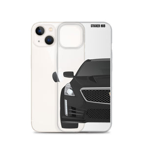 Black Cadillac CTS-V - iPhone Case