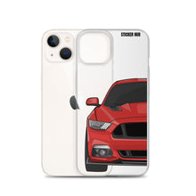 Load image into Gallery viewer, Race Red 15-17 Mustang 5.0 - iPhone Case