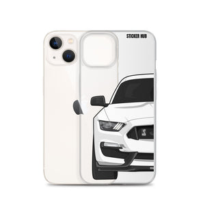 White Mustang GT350 - iPhone Case