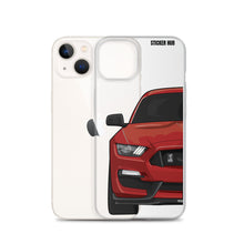 Load image into Gallery viewer, Race Red Mustang GT350 - iPhone Case