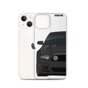 Black 13-14 Mustang 5.0 - iPhone Case