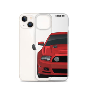 Race Red 13-14 Mustang 5.0 - iPhone Case