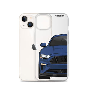 Kona Blue 18-21 Mustang 5.0 - iPhone Case