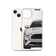 Load image into Gallery viewer, Silver 18-21 Mustang 5.0 - iPhone Case