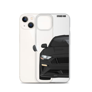 Black 18-21 Mustang 5.0 - iPhone Case