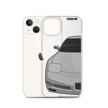 Load image into Gallery viewer, Silver C5 Corvette Z06 - iPhone Case