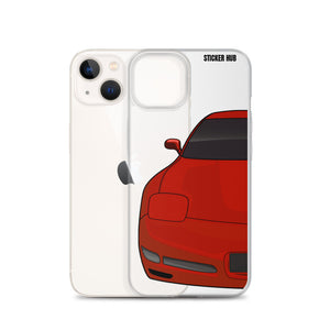 Torch Red C5 Corvette Z06 - iPhone Case