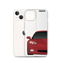 Load image into Gallery viewer, Monterey Red C6 Corvette - iPhone Case