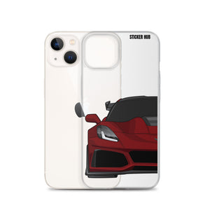 Long Beach Red C7 Corvette Zr1 - iPhone Case