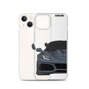 Shadow Gray C7 Corvette Zr1 - iPhone Case