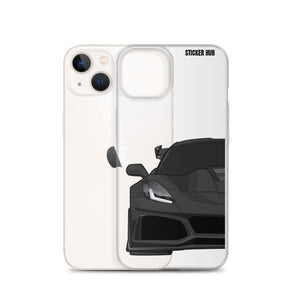 Black C7 Corvette Zr1 - iPhone Case