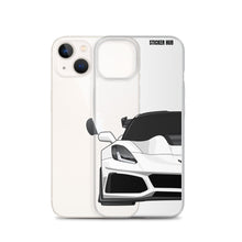 Load image into Gallery viewer, White C7 Corvette Zr1 - iPhone Case