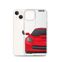 Load image into Gallery viewer, Torch Red C7 Corvette Stingray - iPhone Case