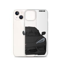 Load image into Gallery viewer, Black C8 Corvette - iPhone Case