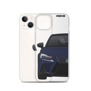 Nightfall Blue Lexus IS300 - iPhone Case