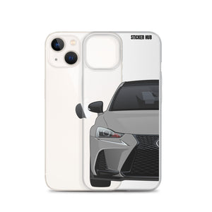 Silver Lexus IS300 - iPhone Case