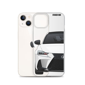 White Lexus IS300 - iPhone Case