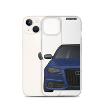 Load image into Gallery viewer, Estoril Blue B8 Audi S4 - iPhone Case