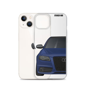 Estoril Blue B8 Audi S4 - iPhone Case