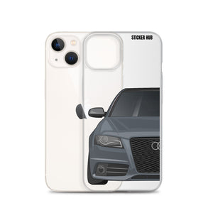 Meteor Gray B8 Audi S4 - iPhone Case