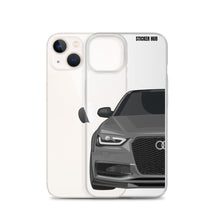 Load image into Gallery viewer, Monsoon Gray B8.5 Audi S4 - iPhone Case