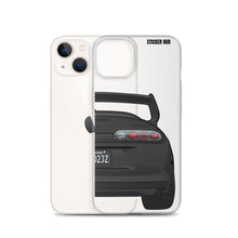 Load image into Gallery viewer, Black Toyota Supra - iPhone Case