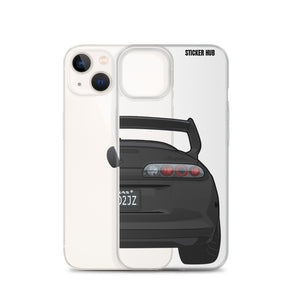 Black Toyota Supra - iPhone Case