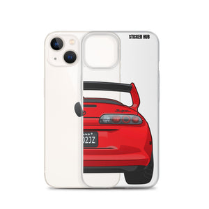 Red Toyota Supra - iPhone Case