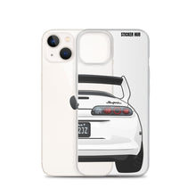 Load image into Gallery viewer, White Toyota Supra - iPhone Case