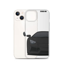 Load image into Gallery viewer, Black Lamborghini Aventadoor - iPhone Case