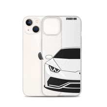 Load image into Gallery viewer, White Lamborghini Huracan - iPhone Case