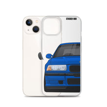 Load image into Gallery viewer, Blue BMW E36 - iPhone Case