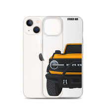 Load image into Gallery viewer, Cyber Orange Ford Bronco &quot;First Edition&quot; - iPhone Case