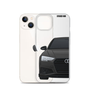 Black B9 Audi S4 "Facelift" - iPhone Case