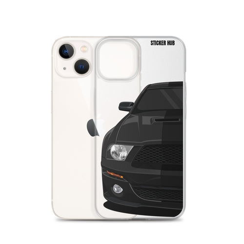 Black 07-09 Mustang GT500 - iPhone Case