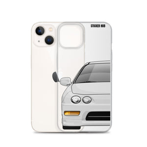 White Acura Integra - iPhone Case